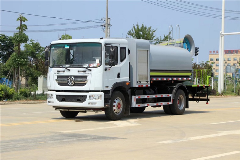 東風(fēng)D9國六10噸圓罐多功能抑塵車 城市環(huán)境與工礦降塵的得力干將